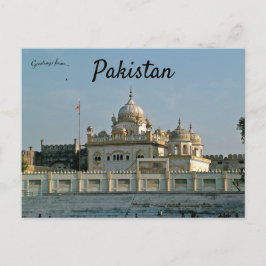 Grab von Ranjit Singh Lahore Pakistan Postkarte