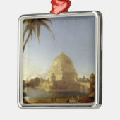 Grab von Sher Shah, Sasaram, Bihar, c.1790 (Öl an Silbernes Ornament (Links)