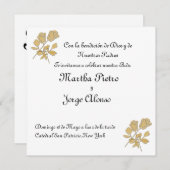 Grabame como un sello en tu corazon einladung (Vorne/Hinten)