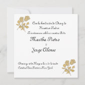 Grabame como un sello en tu corazon einladung (Vorderseite)