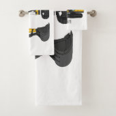 Grabbagger-Cartoon Badhandtuch Set (Insitu)