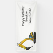 Grabbagger-Cartoon Banner (Vertikal)