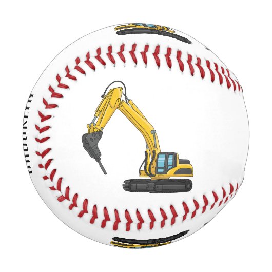 Grabbagger-Cartoon Baseball (Vorderseite Links)