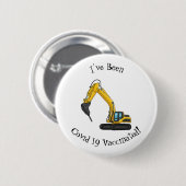 Grabbagger-Cartoon Button (Vorne & Hinten)