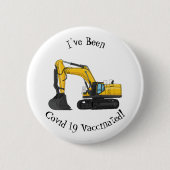 Grabbagger-Cartoon Button (Vorderseite)