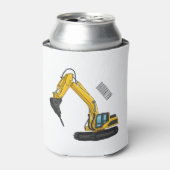 Grabbagger-Cartoon Dosenkühler (Kanne Vorderseite)