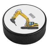 Grabbagger-Cartoon Eishockey Puck (3/4)