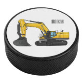 Grabbagger-Cartoon Eishockey Puck (3/4)