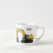 Grabbagger-Cartoon Espressotasse (Rechts)