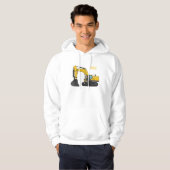 Grabbagger-Cartoon Hoodie (Vorne ganz)