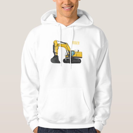 Grabbagger-Cartoon Hoodie (Vorderseite)