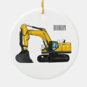 Grabbagger-Cartoon Keramik Ornament (Hinten)