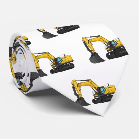 Grabbagger-Cartoon Krawatte (Gerollt)