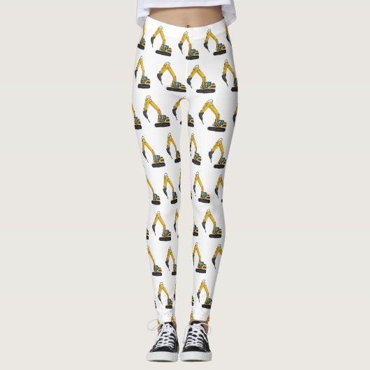 Grabbagger-Cartoon Leggings (Vorderseite)