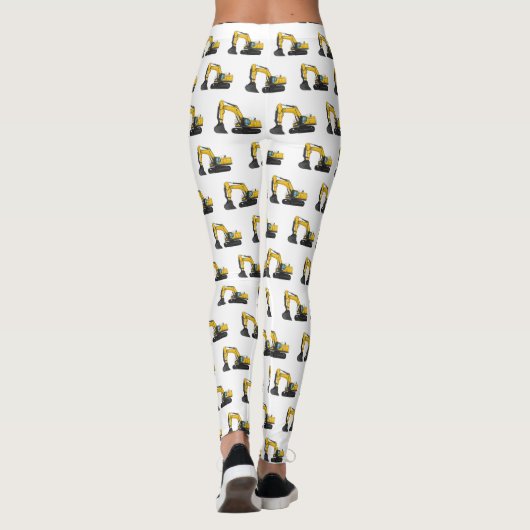 Grabbagger-Cartoon Leggings (Rückseite)