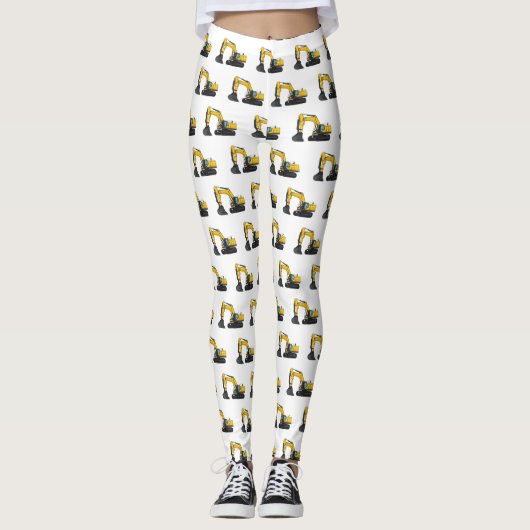 Grabbagger-Cartoon Leggings (Vorderseite)
