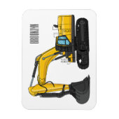 Grabbagger-Cartoon Magnet (Vertikal)