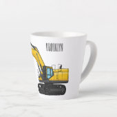 Grabbagger-Cartoon Milchtasse (Rechte Ecke)