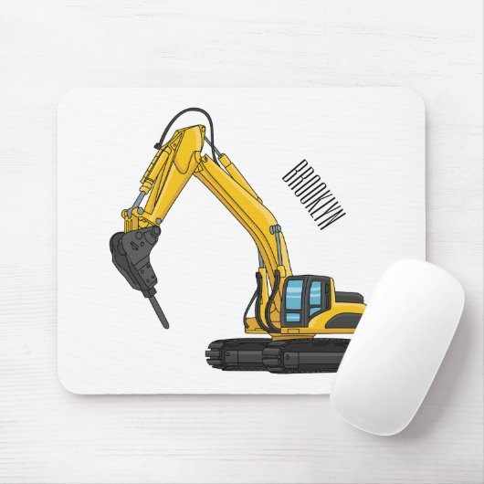 Grabbagger-Cartoon Mousepad (Mit Mouse)