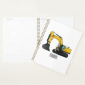 Grabbagger-Cartoon Planer (Anzeige)