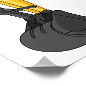 Grabbagger-Cartoon Poster (Ecke)