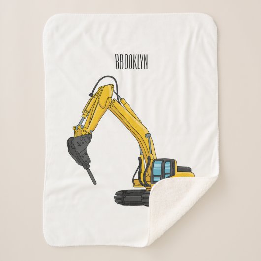 Grabbagger-Cartoon Sherpadecke (Vorderseite)