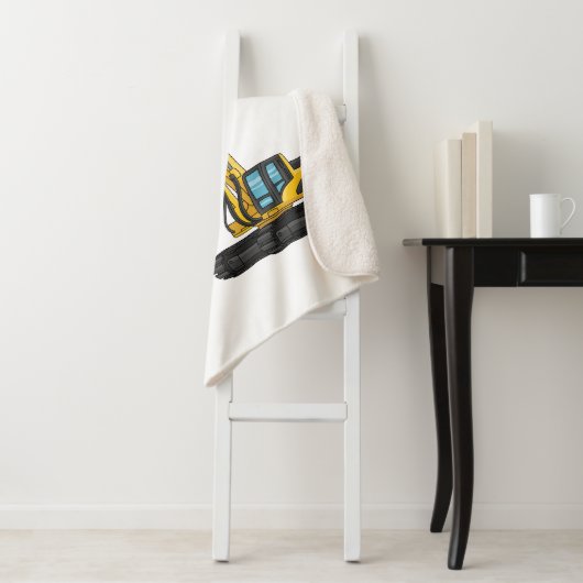 Grabbagger-Cartoon Sherpadecke (Beispiel)