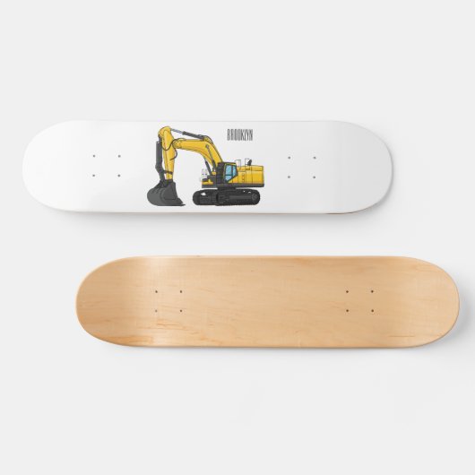 Grabbagger-Cartoon Skateboard (Horizontal)