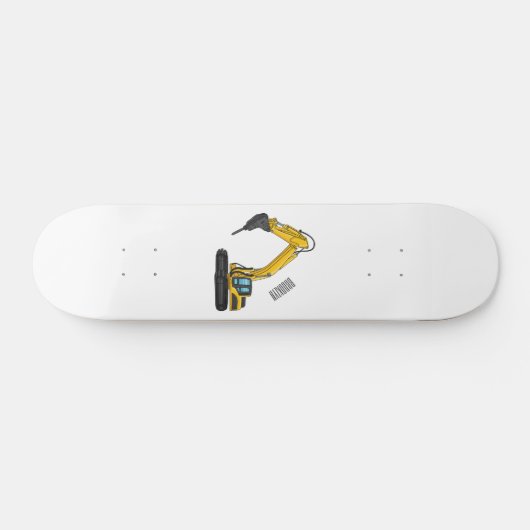 Grabbagger-Cartoon Skateboard (Horizontal)