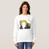 Grabbagger-Cartoon Sweatshirt (Vorne ganz)