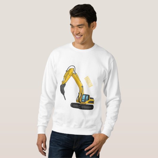 Grabbagger-Cartoon Sweatshirt (Vorne ganz)