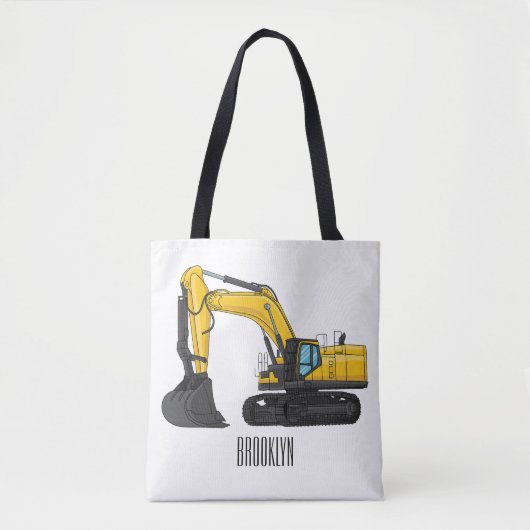 Grabbagger-Cartoon Tasche (Vorderseite)