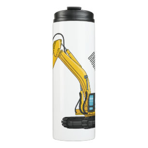 Grabbagger-Cartoon Thermosbecher