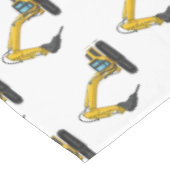 Grabbagger-Cartoon Tischdecke (Schrägansicht)