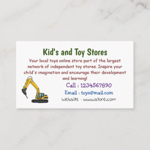 Grabbagger-Cartoon Visitenkarte