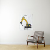 Grabbagger-Cartoon Wandteppich (Beispiel)