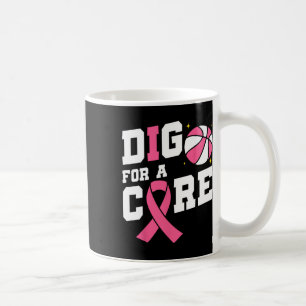 Grabe Für Eine Heilung Sketll Rosa Band Brustkrebs Kaffeetasse