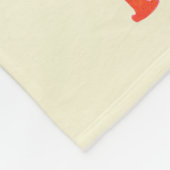 Gräben auf dem Rockpferd Fleecedecke (Ecke)