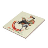 Gräben auf dem Rockpferd Fliese (Seite)