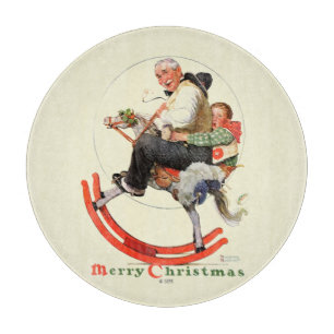 Gräben auf dem Rockpferd Schneidebrett