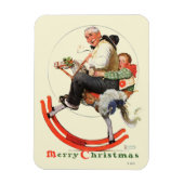 Gräben auf Rockpferd Magnet (Vertikal)