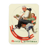 Gräben auf Rockpferd Magnet (Vertikal)