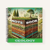 Graben Deeper: Das Notebook eines Geologen Notizblock (Vorderseite)