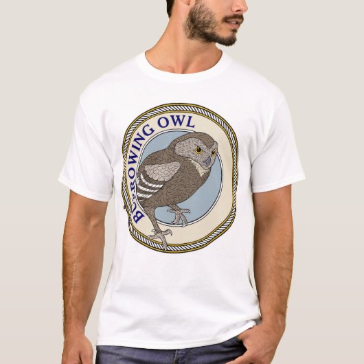Graben der Eule-m T-Shirt (Vorderseite)