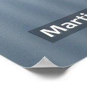 Graben für Clams Poster (Ecke)