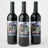 GRABEN, KREINEN, PFLANZEN, Weißweinkost Party Weinetikett (Flaschen)