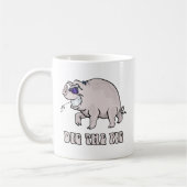 Graben Sie das Schwein Kaffeetasse (Links)