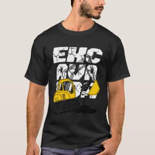 Graben von Baggerjungwagen für Baufahrzeuge T-Shirt