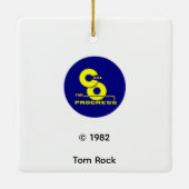 "Graben" von Tom Rock Keramikornament (Rückseite)