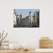 Graben, Wien, Österreich Poster (Küche)